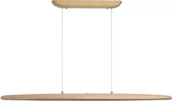 Searchlight Kenzie LED-Pendelleuchte 29W CCT 2700/3000/4000K Holz (31501NA)