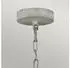 Elstead Lighting Kronleuchter 3-flammig Metall/Holz Grau Antik (48,3cm)