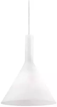 IDEAL LUX Cocktail SP1 Small Pendelleuchte, Wei&szlig;, E14 (074337)
