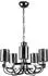 Searchlight Catalina Pendelleuchte 5-flammig, Chrom, Rauchglas (9045-5CC)