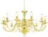 vidaXL Kronleuchter Golden 12x E14, gold (281623)
