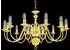 vidaXL Kronleuchter Golden 12x E14, gold (281623)