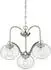 Elstead Lighting Trilogy Kronleuchter 3-flammig, E27, Nickel poliert (56cm)