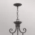 Elstead Lighting Kronleuchter 5-flammig klassisch, Glas, Schwarz Antik (E27)