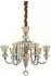 IDEAL LUX Strauss SP6 Pendelleuchte 6-flammig E14 Ø505mm Roségold (140605)
