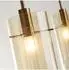 Searchlight Duo 3-flammige Pendelleuchte Messing Champagnerglas E14 (3303-3CP)