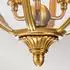 Elstead Lighting Adams Pendelleuchte 3-flammig, Messing, Glas klar