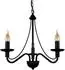 Licht-Erlebnisse ROZA Kronleuchter Metall schwarz, 3x E14 (ROZA)