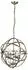 Searchlight Orbit Pendelleuchte 4-flammig, Käfigrahmen, antikmessing (2474-4AB)