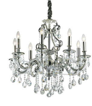 IDEAL LUX Gioconda SP8 8-flammig E14 silber