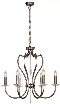 Elstead Lighting Pimlico Kronleuchter 6-fach Dunkle Bronze (PM6-DB)