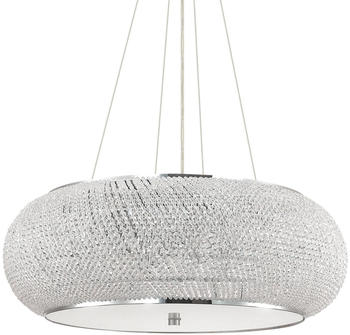 IDEAL LUX Kristall-Kronleuchter an Schnur PASHA 14×E14/40W/230V