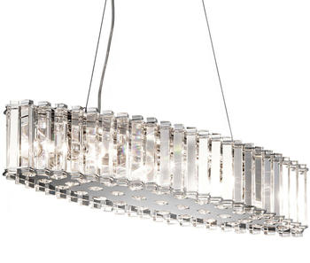 Elstead Lighting Crystal Skye LED Kronleuchter G9 8-fach Chrom (KL-CRYSTAL-SKYE-ISLE)