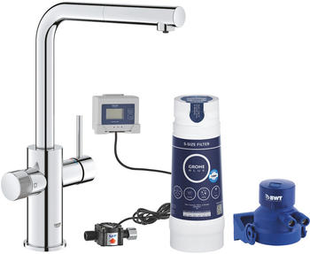 GROHE Blue Pure Minta Starter kit with 5-stage filter size S and removable hand shower (30591000)