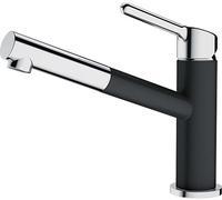 Orbit - Sp&uuml;ltischarmatur Fc 3055.071 Mit Ausziehbarem Endst&uuml;ck, Verchromt/onyx