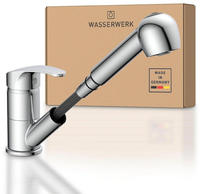 WASSERWERK Sp&uuml;ltischarmatur "WK 7, Wasserhahn, K&uuml;che, Einhebelmischer" 90