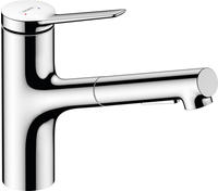 hansgrohe Einhebel-K&uuml;chenarmatur Zesis M33 Auszugsl&auml;nge bis zu 760mm, chrom