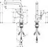 Hansgrohe Talis M54 Einhebel-Küchenmischer 270 Niederdruck 1jet (72859___)