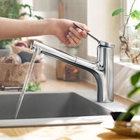 hansgrohe Einhebel-K&uuml;chenarmatur Zesis M33 Auszugsl&auml;nge bis zu 500mm, chrom