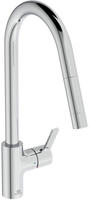 Ideal Standard Gusto K&uuml;chenarmatur BD414AA chrom, mit hohem Rohrauslauf und