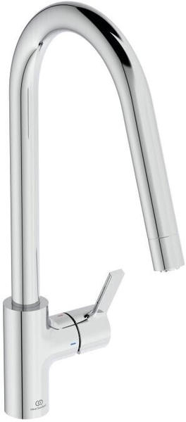 Ideal Standard Gusto Einhebel-Küchenarmatur mit ausziehbarem Auslauf für Niederdruck (BD415AA)