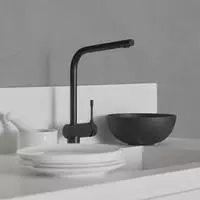 Ideal Standard Ceralook - Sp&uuml;ltischarmarmatur, schwarz BC174XG