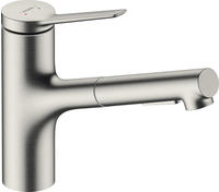 hansgrohe Einhebel-K&uuml;chenarmatur Zesis M33 Auszugsl&auml;nge b zu 760mm, ES Finish