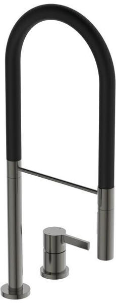 Ideal Standard Gusto 2-Loch Einhebel-Küchenarmatur Professional magnetic grey (BD425A5)