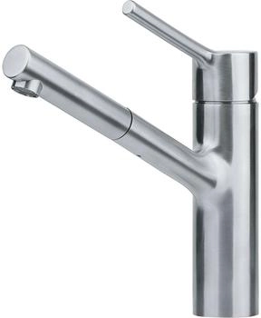 Franke Taros Neo Zugauslauf massiv Edelstahl