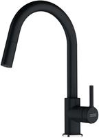 Franke - Lina - Sp&uuml;ltischarmatur Fc 6051.071 Mit Ausziehbarem Endst&uuml;ck, Onyx