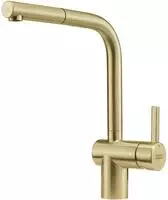 FRANKE 115.0681.242, Franke Atlas Neo massiv Edelstahl Gold - 115.0681.242