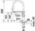Blanco Choice Icona Edelstahl (52765_)
