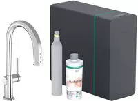 hansgrohe Aqittura Sp&uuml;ltisch-Einhebelmischer 76839000 SodaSystem 210,