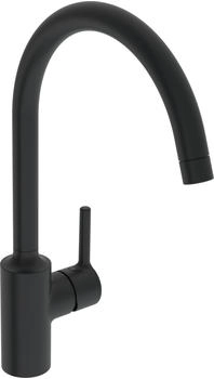 Hansa Vantis Einhebel-K&uuml;chenmischer schwarz matt (5222116733)