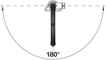 Blanco Culina-S II Mini schwarz matt (527468) – Flexibilität neu definiert - Schwenkbarer Auslauf für grenzenlose Freiheit