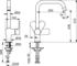 Hansa Spülenarmatur Basic Chrom 55562203