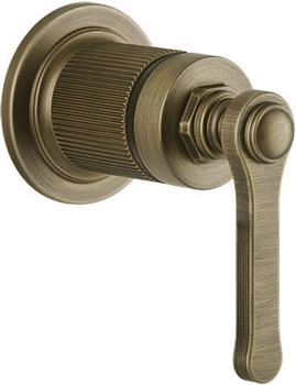 Gessi Venti20 Brause-Einhebelmischer Messing antik (65131713)