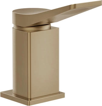 Gessi Rilievo Einhebelmischer für separaten Auslauf warm bronze gebürstet (59047726)