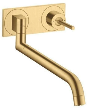 Axor Einhebel-K&uuml;chenmischer Unterputz brushed gold optic (38815250)