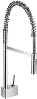 Hansgrohe AXOR Starck Einhebel K&uuml;chenmischer ComfortZone240 Semi Pro schwenkbar brushed nickel (10820820)