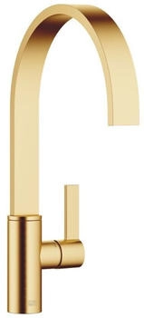 Dornbracht MEM K&uuml;chenarmatur Einhebelmischer Ausladung 241mm messing geb&uuml;rstet (33815682-28)