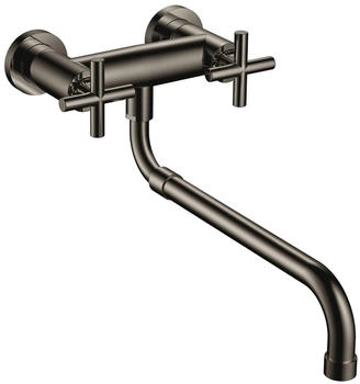 Dornbracht Tara Wand / Brückenbatterie mit herausziehbarem Auslauf Ausladung 365 545 mm dark chrome (31151892-19) Dornbracht Tara Wand / Brückenbatterie mit herausziehbarem Auslauf Ausladung 365 545 mm dark chrome (31151892-19)