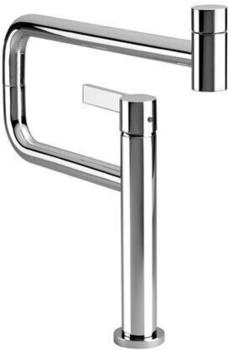 Dornbracht Tara Ultra PIVOT Einhebelmischer Ausladung 552 mm dark chrome (33845875-19)