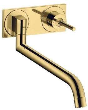 Axor Einhebel-Küchenmischer Unterputz polished gold optic (38815990)