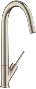 Hansgrohe Axor Starck Einhebel K&uuml;chenmischer 300 mit Schwenkauslauf brushed nickel (10822820)