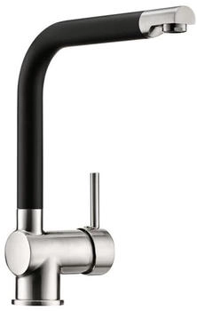 Naber LINEA Küchenarmatur Drive 1S Edelstahlfarbig/schwarz (5011089)