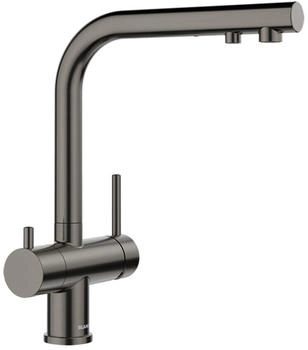 Blanco K&uuml;chenarmatur FONTAS II, Festauslauf, satin dark steel (527736)