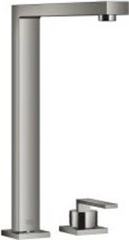 Dornbracht Zweilochbatterie Einzelrosetten LOT Spülbrausegarnitur Dark Chrome Hochdruck (32815680-19+27723970-19)