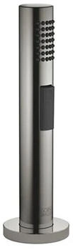 Dornbracht Sp&uuml;lbrausegarnitur runde Rosette Dark Chrome Hochdruck (27731970-19)