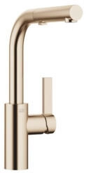 Dornbracht Einhebelmischer Pull-out ELIO Champagne geb&uuml;rstet 22kt Gold Hochdruck (33871790-46)